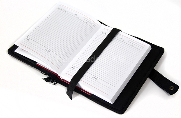 notepad of leather in national style