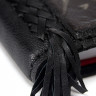 notepad of leather in national style