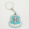souvenir keychain made of wood "Kalpak" | 3260