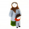 felt toy "Apa" (Mom)