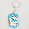  Souvenir wooden keychain "Horse"